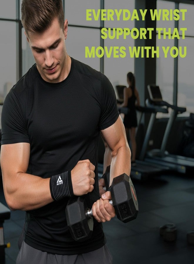 ACTIFIT Wrist Support with Adjustable Band - Compression Brace for Pain Relief, Sports & Gym - Free Size - Image 3