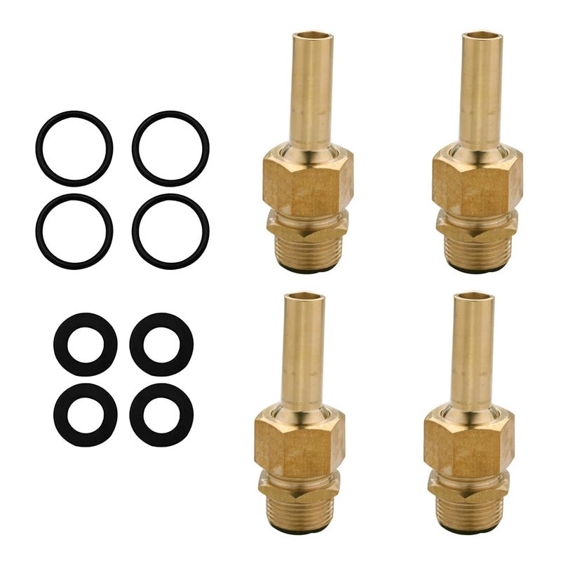 ATNVIDSG 590041 Swimming Pool Spa Brass Deck Jet Nozzle 12 NPT Zodiac Deck Jet Water Design OEM 590041 R0560400 4 Pcs - Image 2