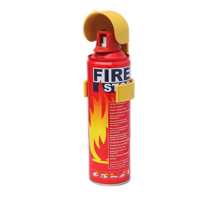 Car foam fire extinguisher mini portable car fire extinguisher car 500ML fire extinguisher emergency tool 500ML small