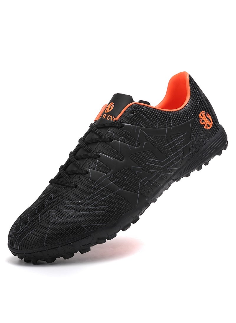 SKY WING Turf Soccer Shoes for  Adult ,Lightweight  with Durable Synthetic Upper,Athletic  with Rubber Outsole for Men and Women, Soccer cleats, IC/IN sole - Image 1