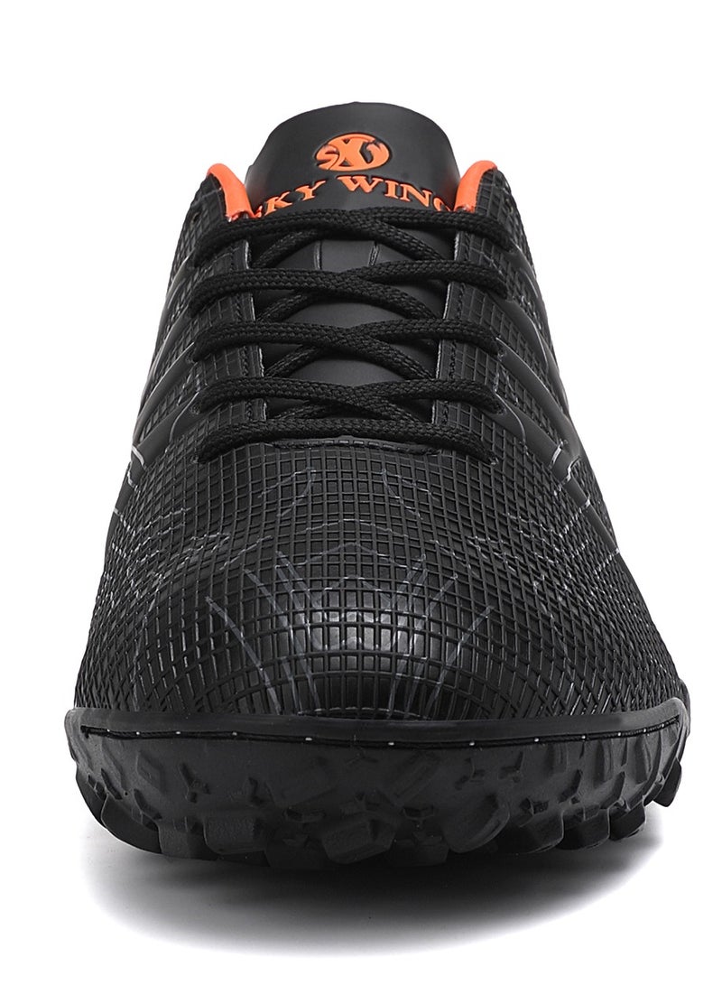 SKY WING Turf Soccer Shoes for  Adult ,Lightweight  with Durable Synthetic Upper,Athletic  with Rubber Outsole for Men and Women, Soccer cleats, IC/IN sole - Image 3