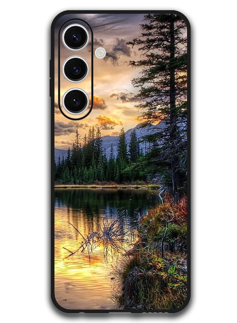 Theodor Protective Case Anti Scratch Shock Proof Bumper Cover For Samsung Galaxy S24 FE Nature - Image 1