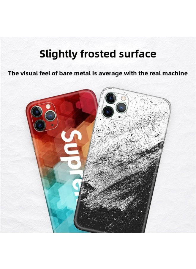 Generic - Applicable To 16 Apple 11XSMa Color Film 678SE Second Generation 12 Back 13 Full Package 14 Protection 15 Film Paste-Color:Customized Remark Pattern (minimum Of 20 Pictures Per Picture)*20 Pictures-Size:Apple 16 Pro (bare Chip) - Image 1