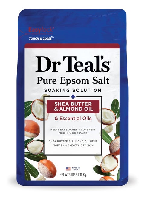 Epsom Bath Salt Shea Butter and Almond Oil 1.36Kg