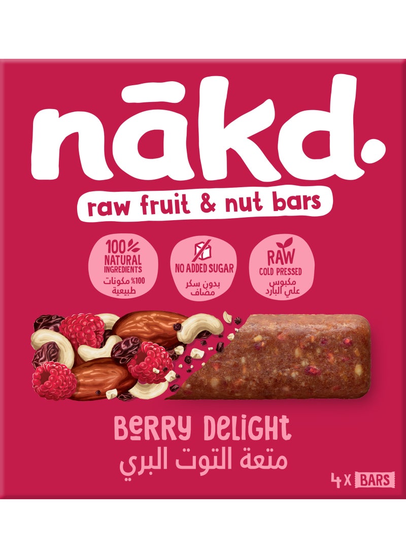 Nakd Berry Delight 4x35g 4 x 35g - Image 1