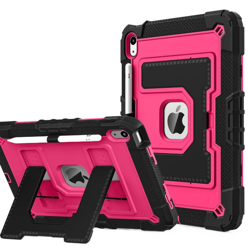 DGG Black Shockproof iPad Case Compatible with Multiple iPad Models - Image 1