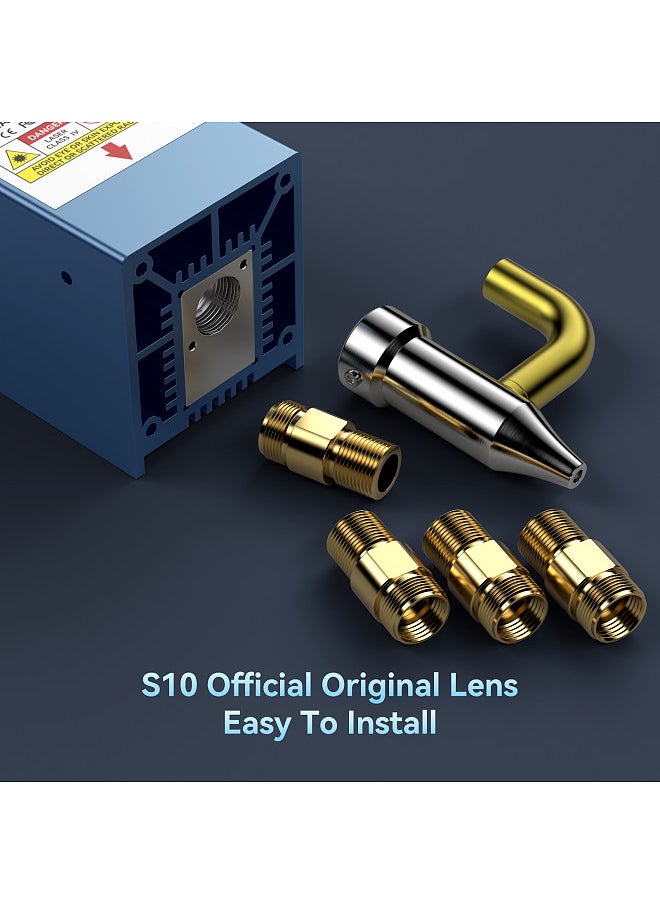 SCULPFUN S10 Original Lens Set 3Pcs Original Standard Lens + 3 Sealing Rings Highly Transparent Anti-Oil And Anti-dust Super Long Service Life Easy To Install  - Image 5
