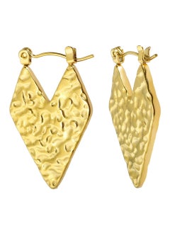 Luxuria Luxury Geometric Distinctive Earrings From Germany Vintage Hoop Earrings Waterproof Boho Tight Earrings  - Image 1