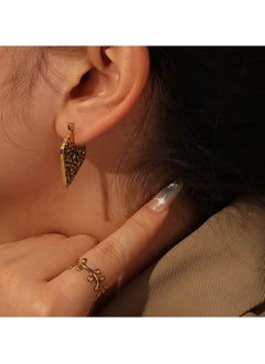 Luxuria Luxury Geometric Distinctive Earrings From Germany Vintage Hoop Earrings Waterproof Boho Tight Earrings  - Image 2