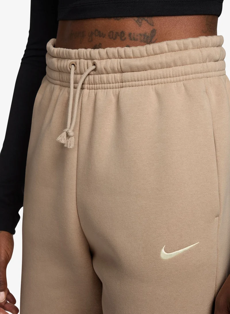 Nike  Nsw Phoenix Fleece High-Rise Wide Sweatpants for Women | Best Price UAE