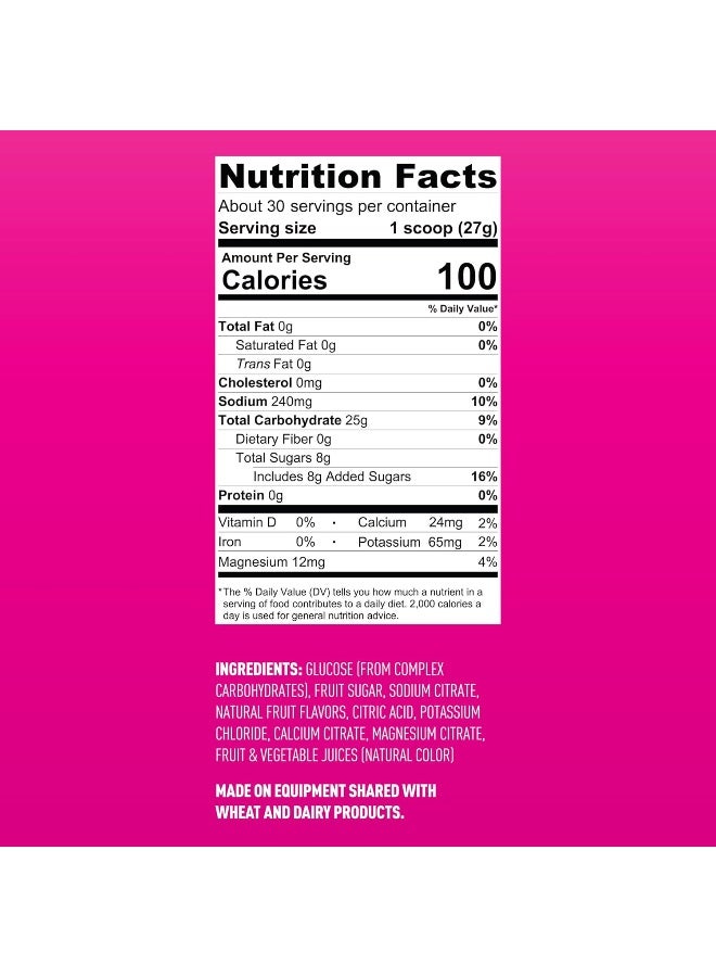 Fluid Performance - Low Sugar Endurance Fuel Sports Drink Mix with Electrolytes, All Natural Ingredients, Gluten-Free for Before or During Exercise (Raspberry Lemonade) - Image 5
