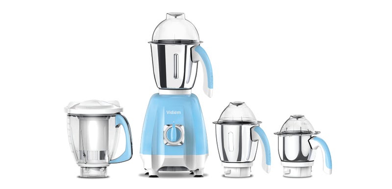 Vidiem Super Mixer Grinder (Blue 750W) - Image 1