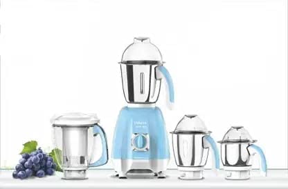 Vidiem Super Mixer Grinder (Blue 750W) - Image 2