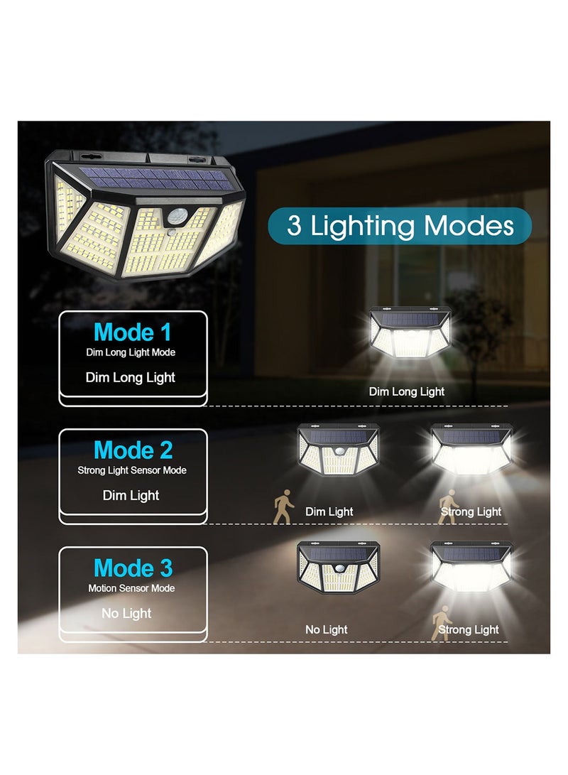 Cool Baby 2ps Solar Wall Light Outdoor Solar Garden Lights - Image 3