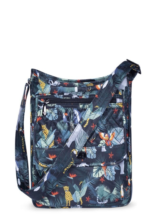Lug Hopscotch Crossbody Bag, WILDLIFE BLACK - Image 1