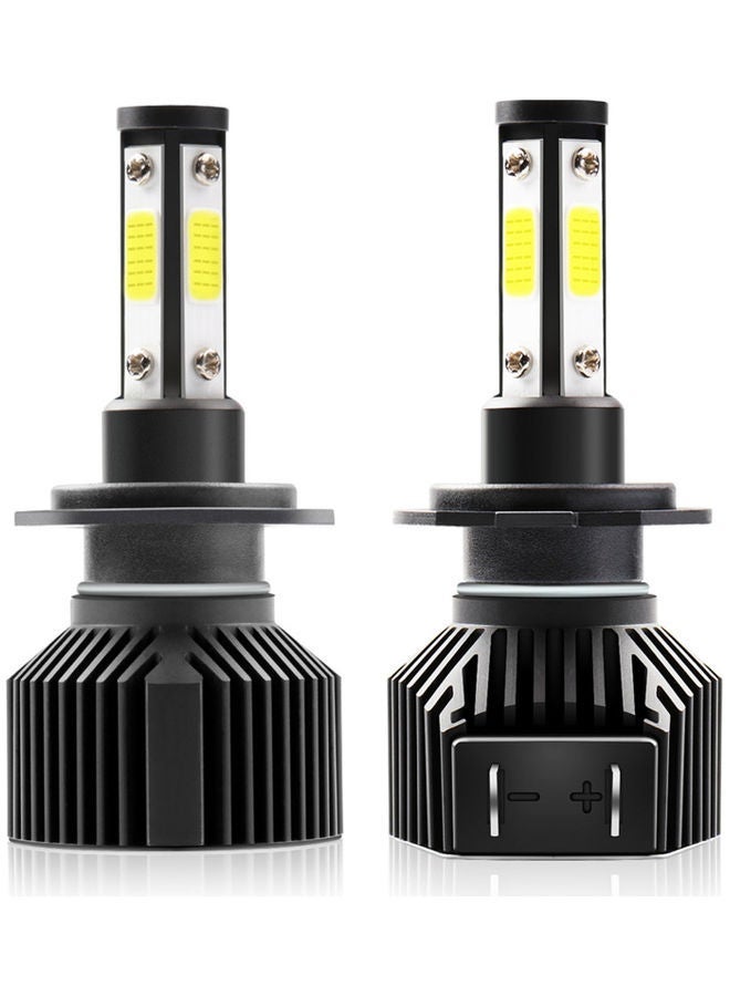 MUNTAQI 2-Piece Waterproof Car LED Headlight Bulbs - Image 1