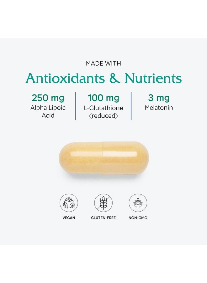 Vitanica Vitanica Ovum P.M. - Egg Quality Support with Vitamin D3, Alpha Lipoic Acid & Melatonin - Works Best with Ovum A.M. - Herbal Dietary Supplement for Women's Health - Professional Line - 30 Vegan Caps  - Image 4