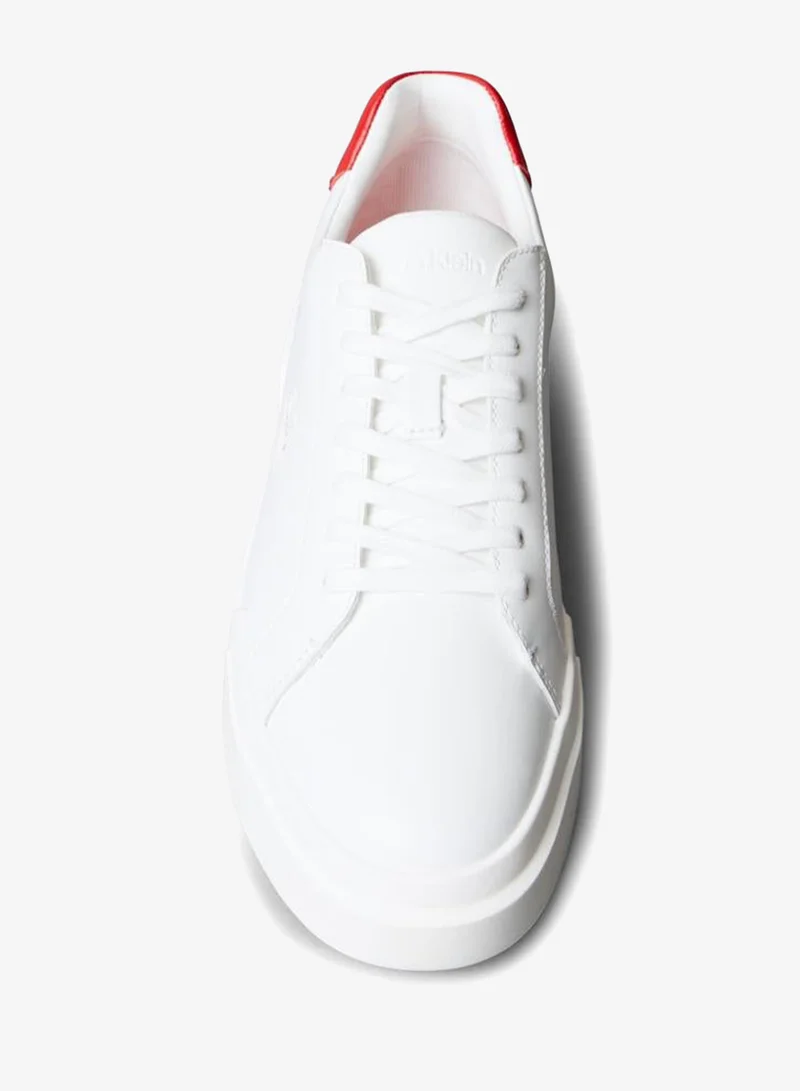 Calvin Klein Jeans Bright White/Adrenaline Rush Avenue Low Top Chunky Sneakers for Men | Best Price UAE