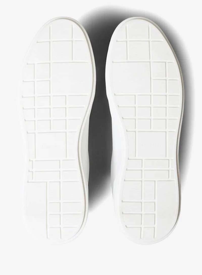 Calvin Klein Jeans Bright White/Adrenaline Rush Avenue Low Top Chunky Sneakers for Men | Best Price UAE