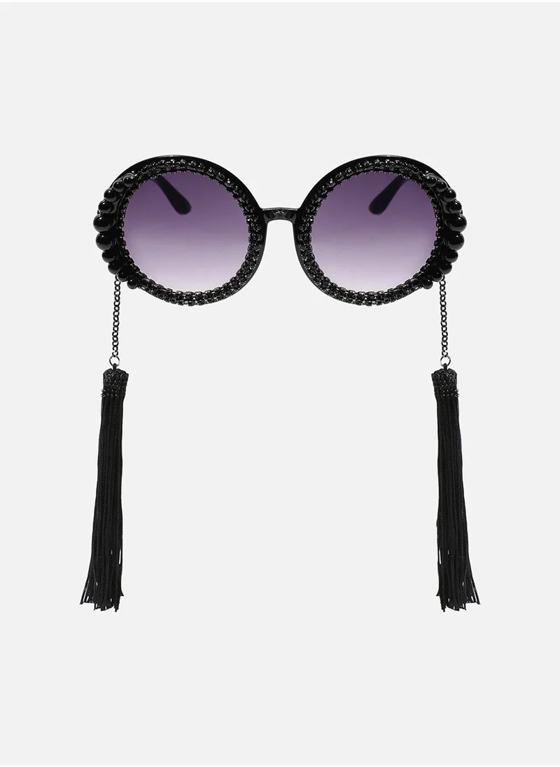 SOHI Sparkle Embellished Sunglasses