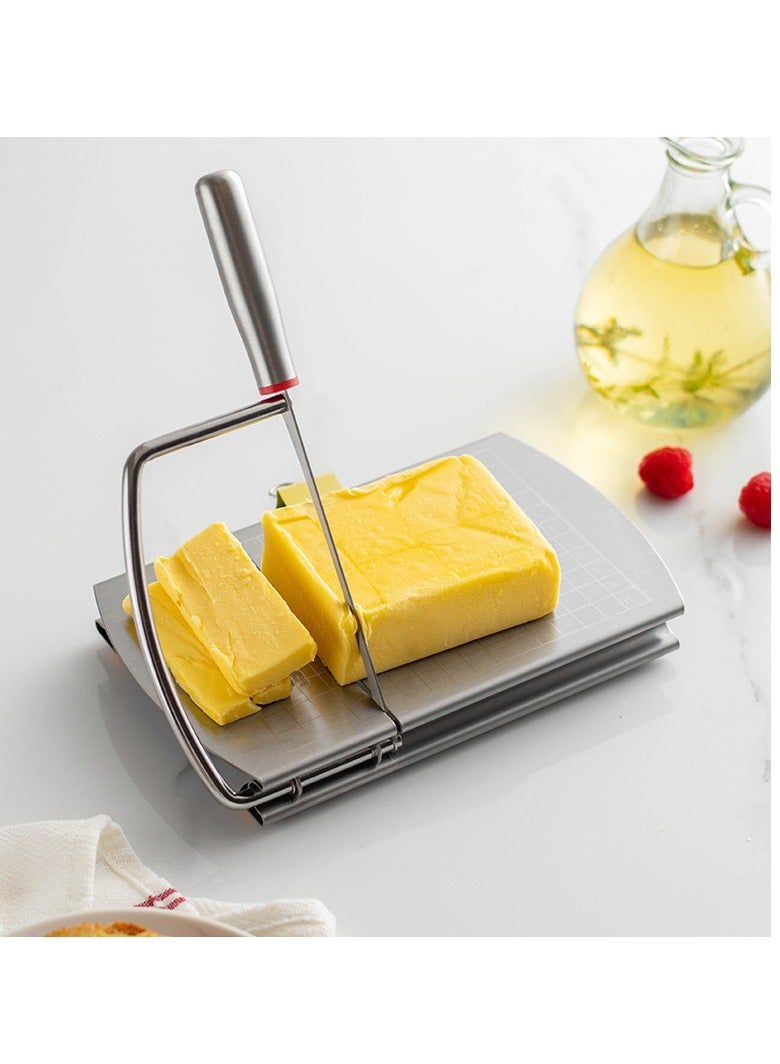 General Kitchen tools with graduated stainless steel cheese slicer Ham cutter Butter cheese splitter  - Image 4