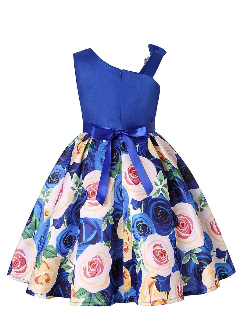 Loquat Girl princess dress Blue - Image 2