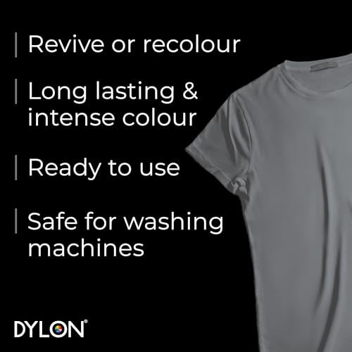DYLON بود صبغة قماش لغسالة ديلون للملابس والأثاث الناعم، رمادي دخاني، 350 جرام (عبوة من 1) (قد يختلف التعبئة) - Image 3
