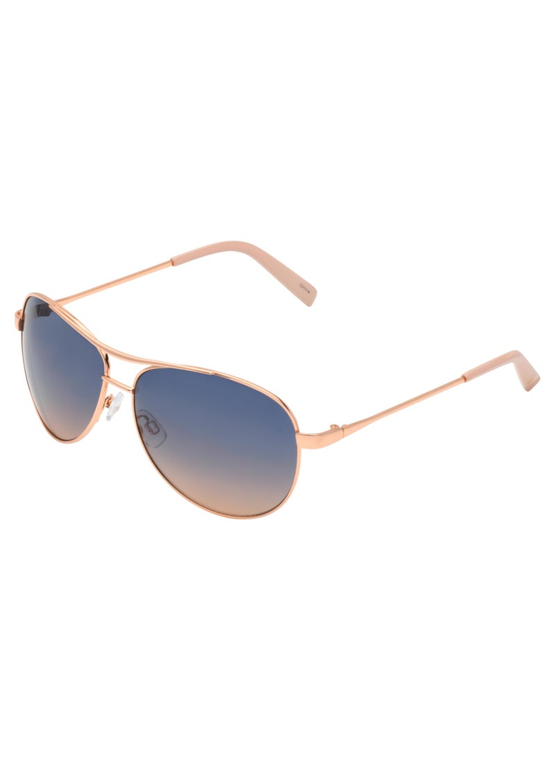 Jessica Simpson Jessica Simpson Women's J106 Iconic Metal Aviator Pilot Sunglasses with UV400 Protection - Glamorous Lightweight Sunglasses for Women, 60mm Lens  - Image 1