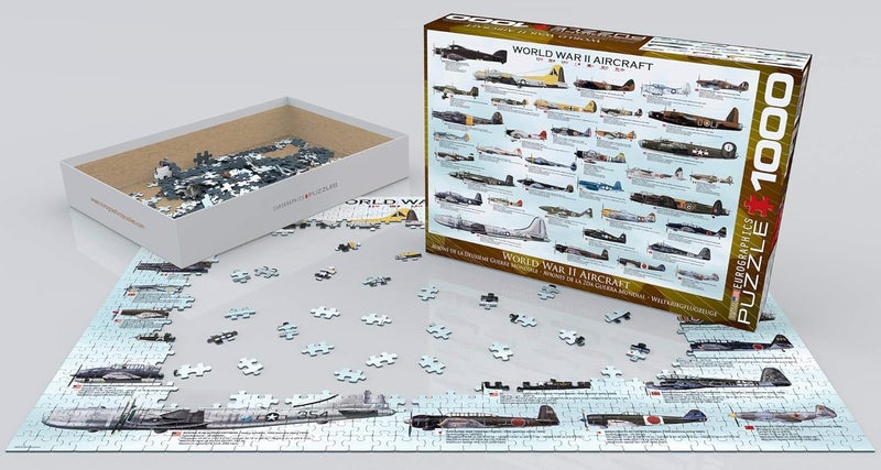 eurographics لعبة بازل الحرب العالمية الثانية 1000 قطعة - Image 3