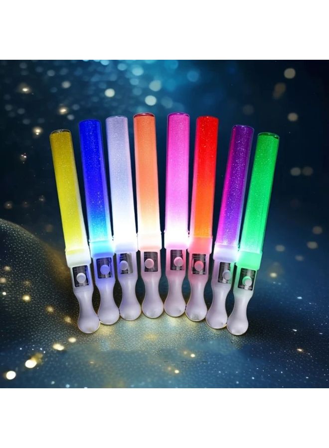 Yellow LED Light Stick Battery Powered for Festivals Concerts Camping Halloween Christmas - Image 2
