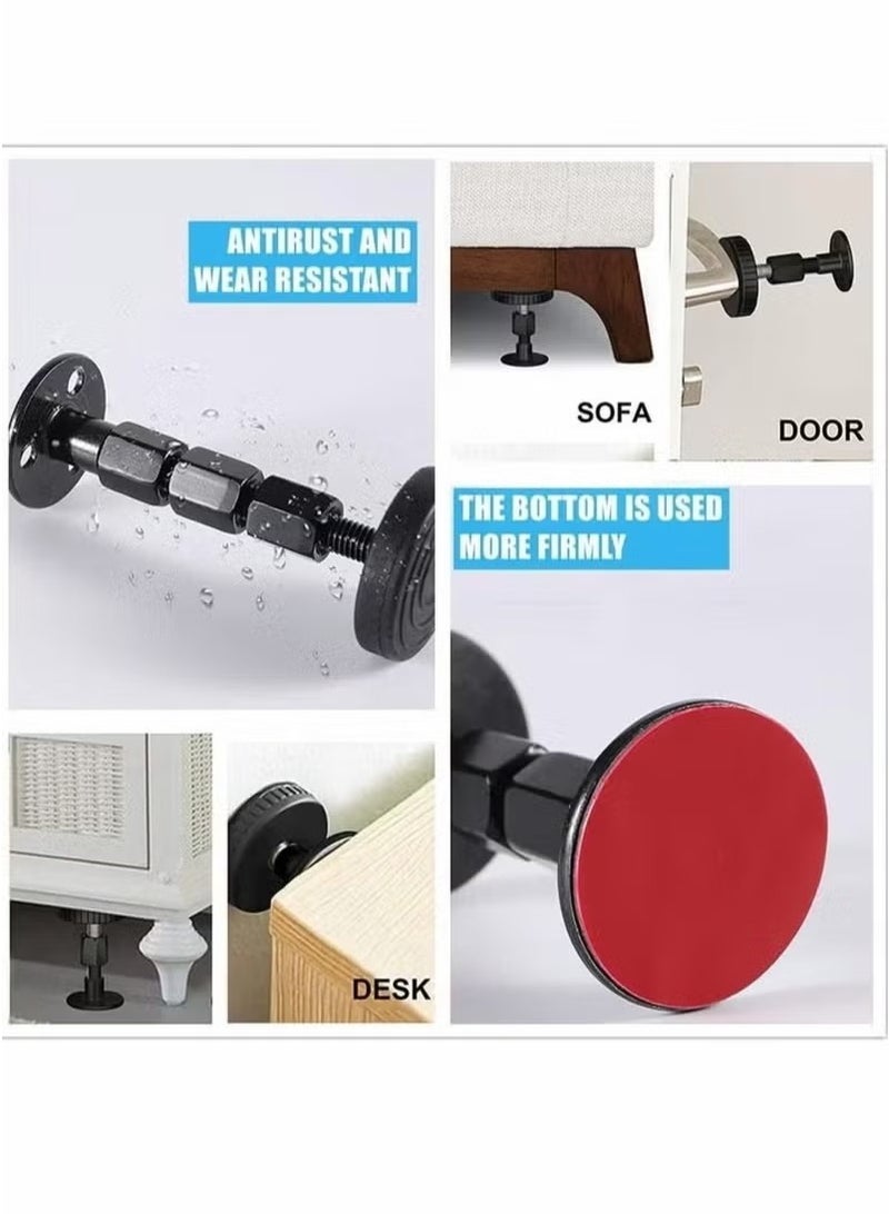 Adjustable Threaded Bed Frame Anti Shake Tool, Fixer Headboard Stoppers (47-64mm, 4 Pcs)  - Image 3