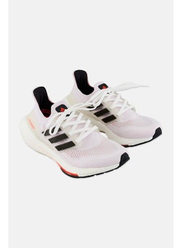Adidas Kids Boy Ultrboost 21 Lace Up Running Shoes, Lavender  - Image 1