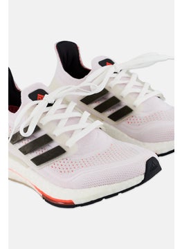Adidas Kids Boy Ultrboost 21 Lace Up Running Shoes, Lavender  - Image 2