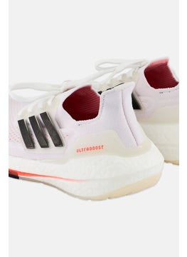 Adidas Kids Boy Ultrboost 21 Lace Up Running Shoes, Lavender  - Image 4