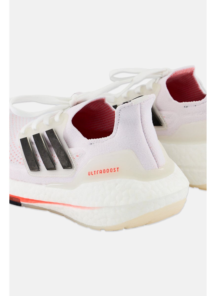 Adidas Kids Boy Ultrboost 21 Lace Up Running Shoes, Lavender  - Image 4