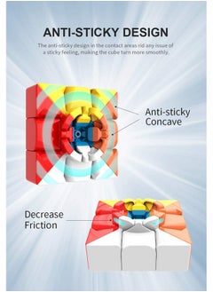 D ETERNAL D ETERNAL Speed Cube Combo Set of 3x3x3 and Mastermorphix Cubes Puzzle Game Toy  - Image 5