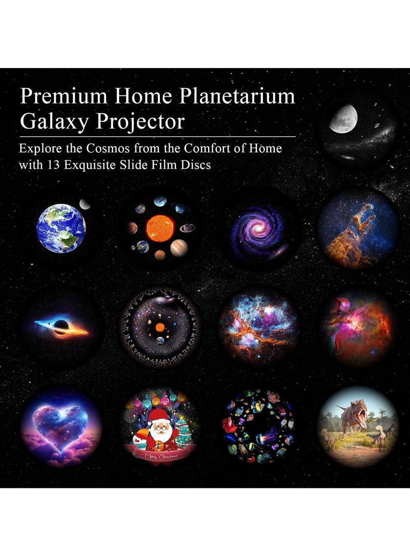 ELTRAZONE Star Projector - Premium Planetarium Galaxy Projector with 13 4K HD Films, Meteor & 4 Color Effects, Adjustable Angle, Timer – Ideal for Kids, Adults, Bedroom Décor, and Relaxation - Image 5