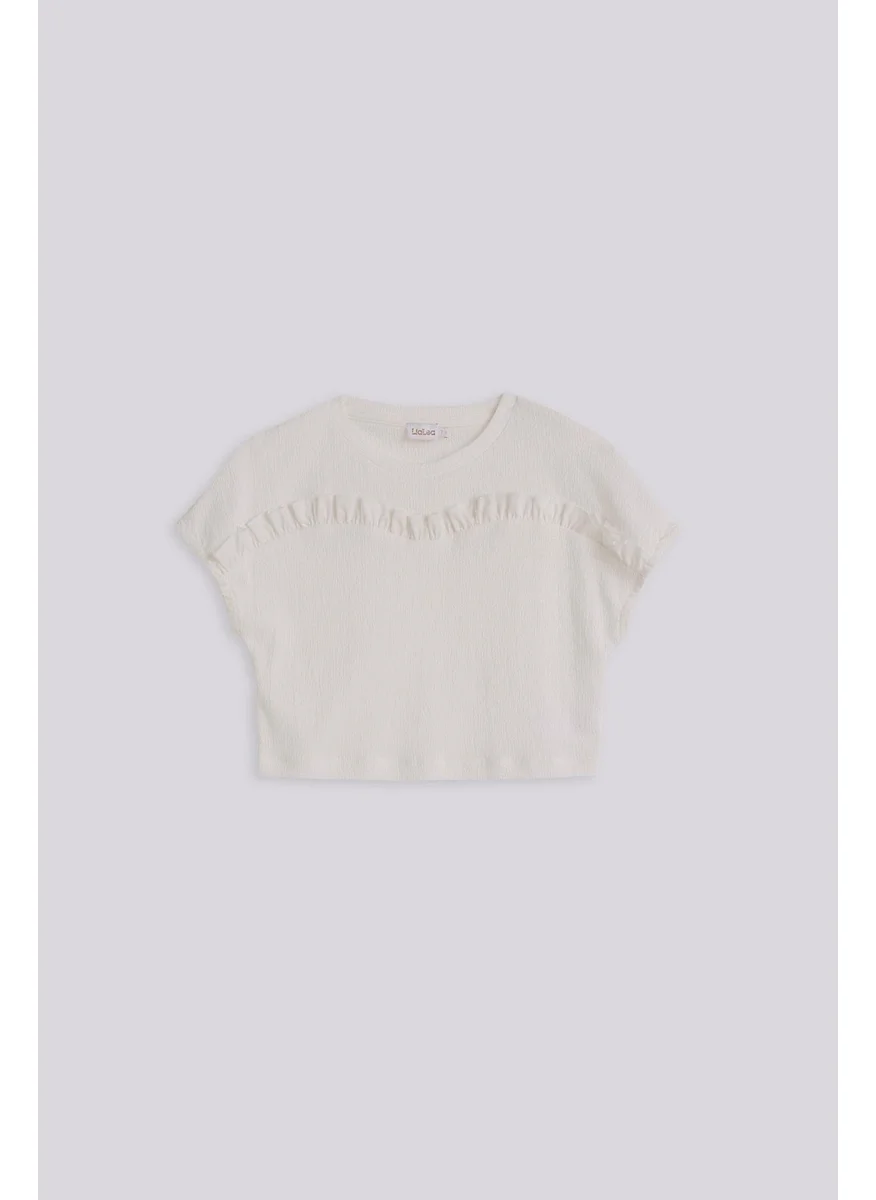 ليا لي Bg Store Girl White Blouse
