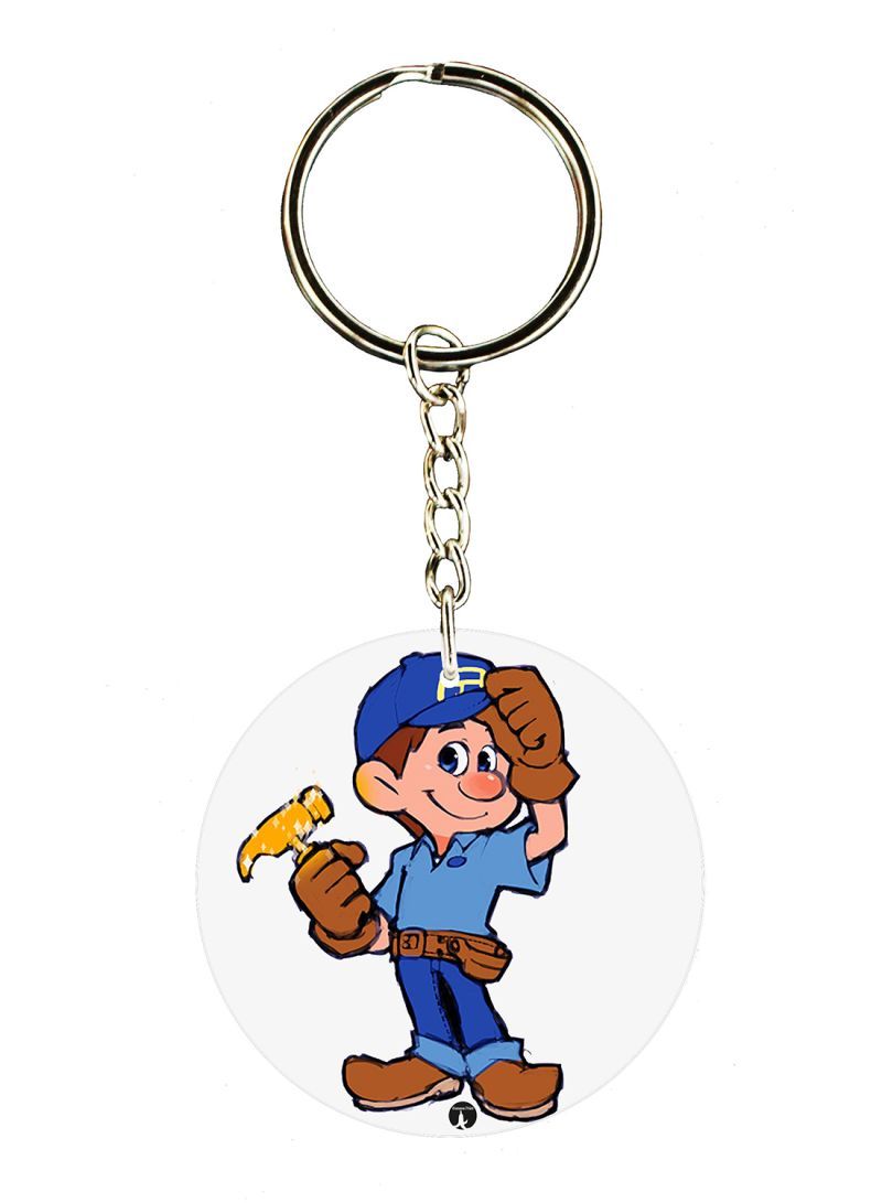 RKN The Disney Movie Wreck It Ralph Printed Keychain
