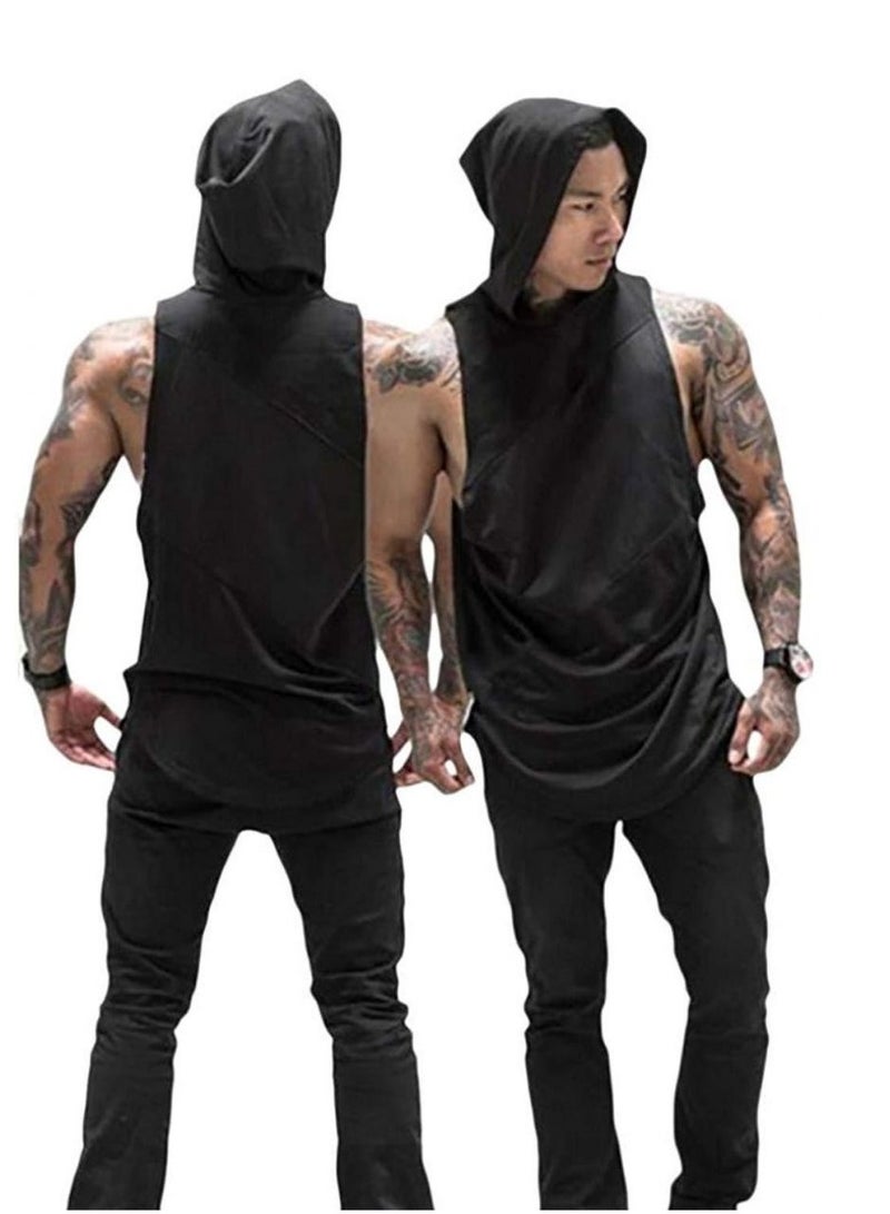 تيشرت رجالى لرياضة الجيم قطن - Image 2