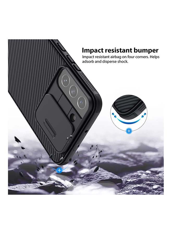 Nillkin Galaxy S22 Plus Case with Camera Cover, CamShield Pro Case with Slide Camera Protection, Slim Fit Thin Shockproof Cover for Samsung Galaxy S22+, Black - Image 4