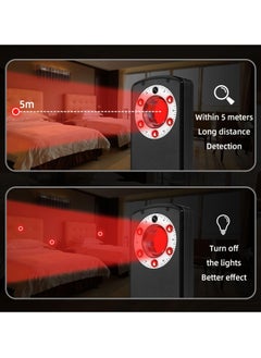 SYOSI Hidden Camera Detector, Portable Anti Spy Wireless Signal Scanner, Infrared Camera Detector, Listening Device Detector for Home, Office, Travel, Car  - Image 2