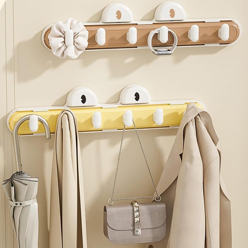 Brown Adjustable Suction Cup Hook No Drilling Required for Home Use - Image 3