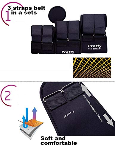 Mcvcoyh Leg Correction Device, XO-Type Leg Correction Belt, 3 Sets Legs Corrector Belt Band Straighten Belt Durable Material - Image 3