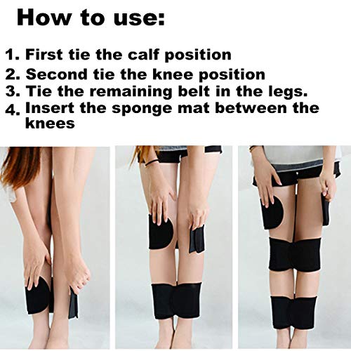 Mcvcoyh Leg Correction Device, XO-Type Leg Correction Belt, 3 Sets Legs Corrector Belt Band Straighten Belt Durable Material - Image 4