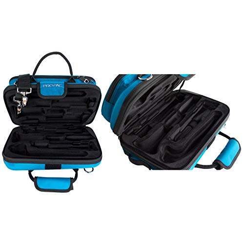 Protec Bb Clarinet Slimline PRO PAC Case, Teal Blue, Model PB307TB - Image 2