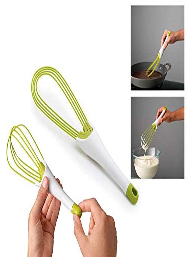 SQUICKLE مضرب بلاستيكي يدوي من سكويكل، خلاط، مضرب رغوة، صانع لاتيه للحليب والقهوة والبيض والعصير (قد يختلف اللون) - Image 1