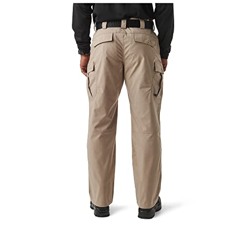 5.11 Tactical Men's Stryke Military Pants, Adjustable Waistband, Stretchable Flex-Tac Fabric, Khaki, 44Wx36L, Style 74369 - Image 4