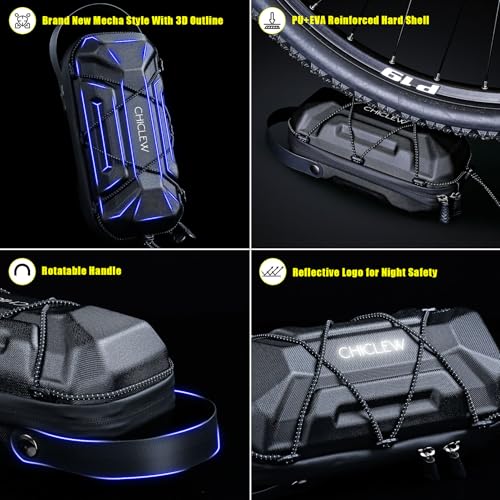 CHICLEW Electric Scooter Bag Storage, Waterproof Scooter Storage Bag with Multicolor Drawstrings, 2L Capacity Scooters Handlebar Bag, Compatible with Scooters, Bikes, Segway Ninebot and NIU - Image 4
