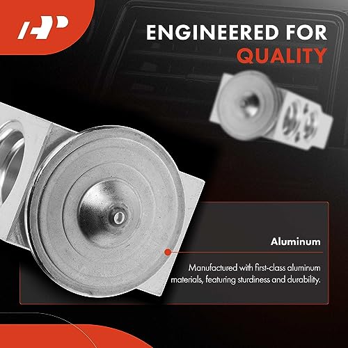 A-Premium A/C Expansion Valve Compatible with Nissan Pathfinder 2005-2012, Quest 2004-2009, Armada 2005-2015, INFINITI QX56 2004-2010, Rear Side - Image 4